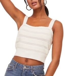KNIT CROP TOP